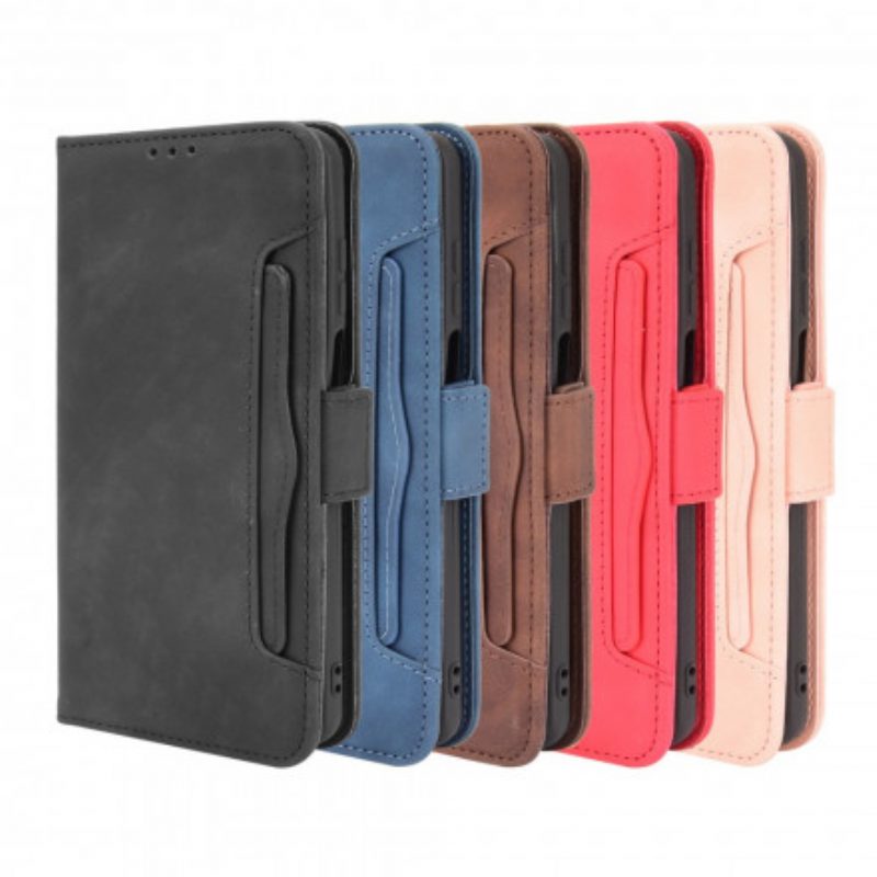 Custodia in pelle Motorola Edge 20 Lite Classe Premier Multi-carta