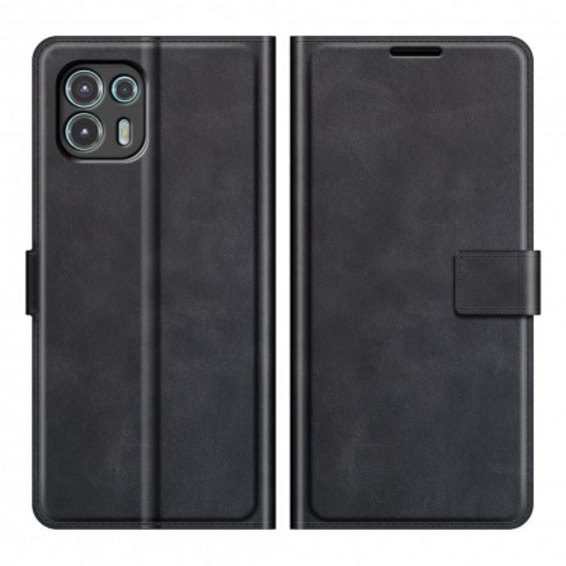 Custodia in pelle Motorola Edge 20 Lite Sottile Effetto Pelle Estremo