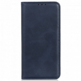 Folio Cover Motorola Edge 20 Lite Custodia in pelle Design In Pelle Crosta