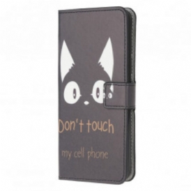 Folio Cover Motorola Edge 20 Lite Non Toccare Il Mio Cellulare