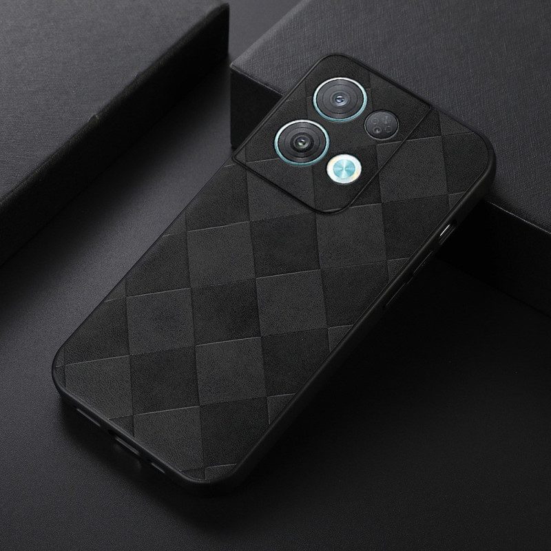 Cover Oppo Reno 8 Stile Intrecciato