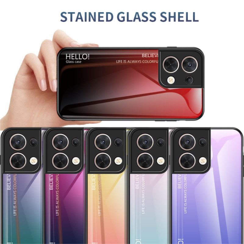 Cover Oppo Reno 8 Vetro Temperato Ciao