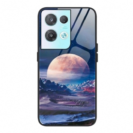 Cover Oppo Reno 8 Vetro Temperato Spaziale