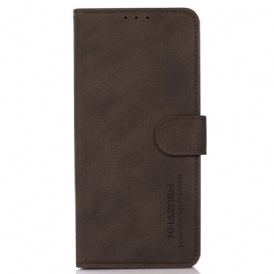 Custodia in pelle Oppo Reno 8 Khazneh Moda Effetto Pelle