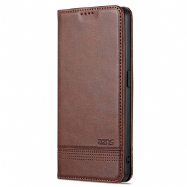 Folio Cover Oppo Reno 8 Custodia in pelle Azns
