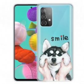 Cover Samsung Galaxy A32 Cane Sorridente