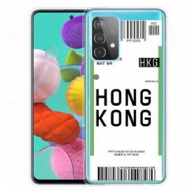 Cover Samsung Galaxy A32 Carta D'imbarco Per Hong Kong