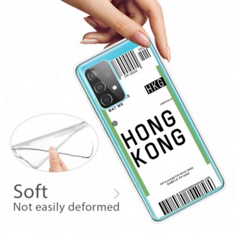 Cover Samsung Galaxy A32 Carta D'imbarco Per Hong Kong