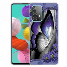 Cover Samsung Galaxy A32 Farfalla Reale