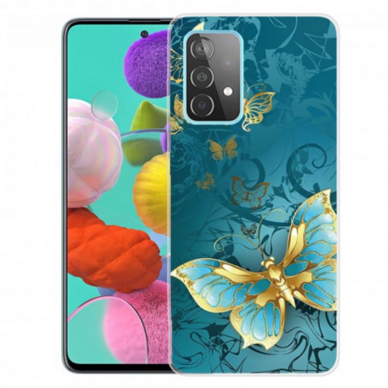 Cover Samsung Galaxy A32 Farfalle Flessibili