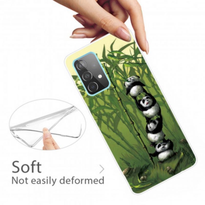 Cover Samsung Galaxy A32 Mazzo Di Panda