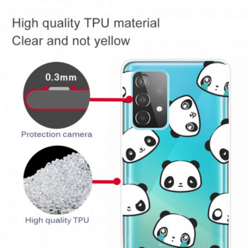 Cover Samsung Galaxy A32 Panda Sentimentali