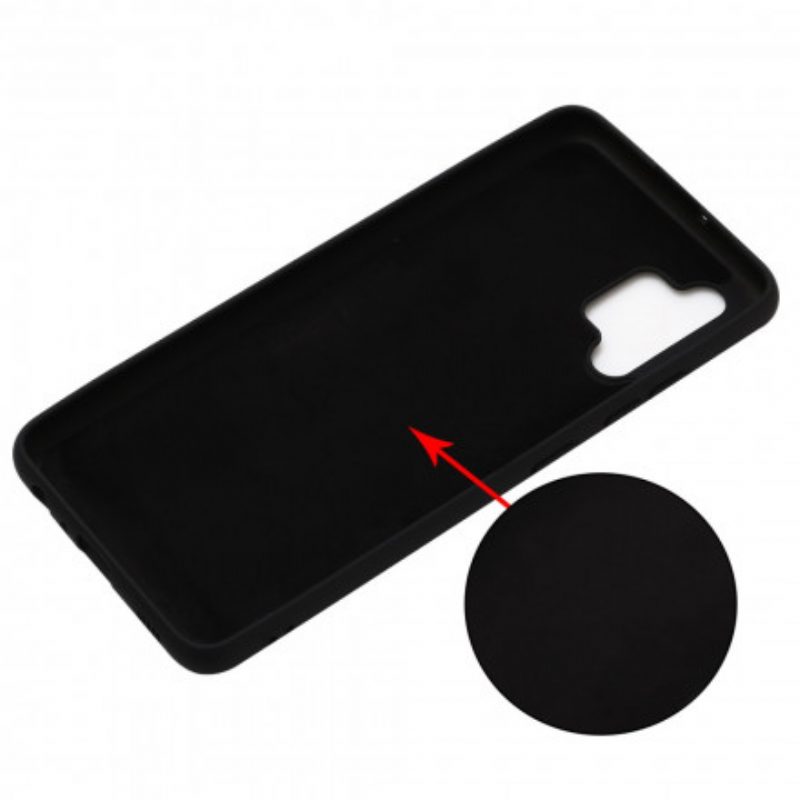 Cover Samsung Galaxy A32 Silicone Liquido Con Cordino