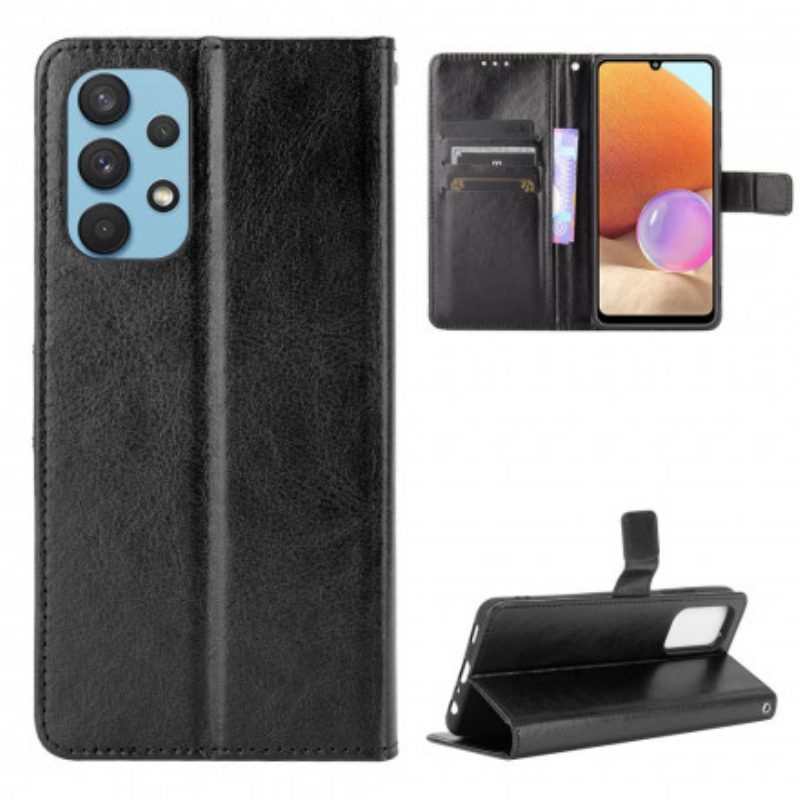 Custodia in pelle Samsung Galaxy A32 Ecopelle Appariscente