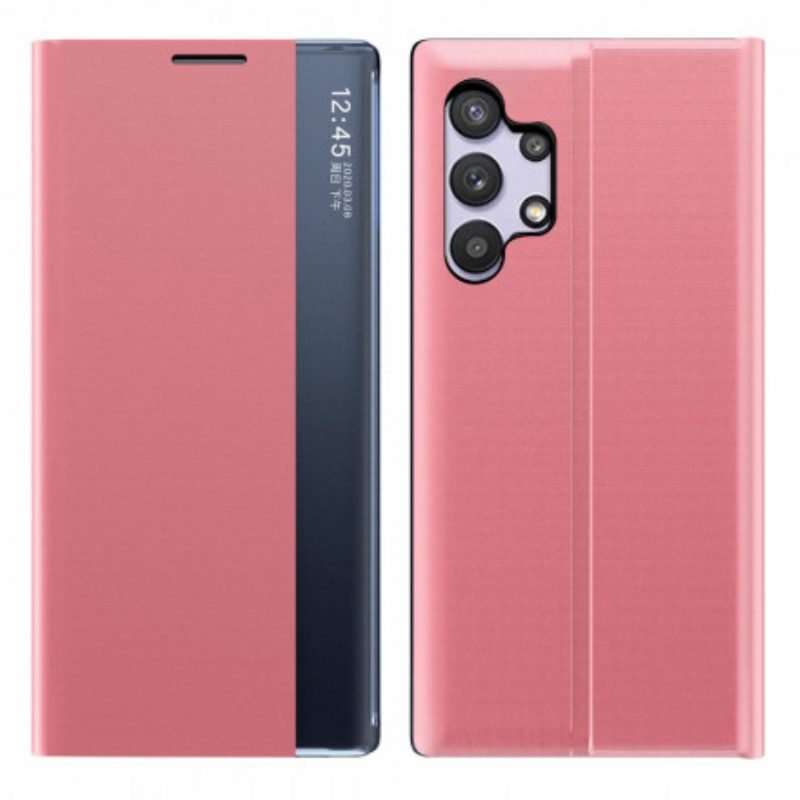 Custodia Samsung Galaxy A32 Effetto Pelle Martellata