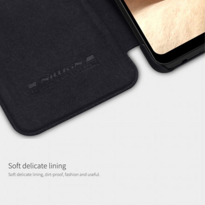 Folio Cover Samsung Galaxy A32 Custodia in pelle Serie Nillkin Qin