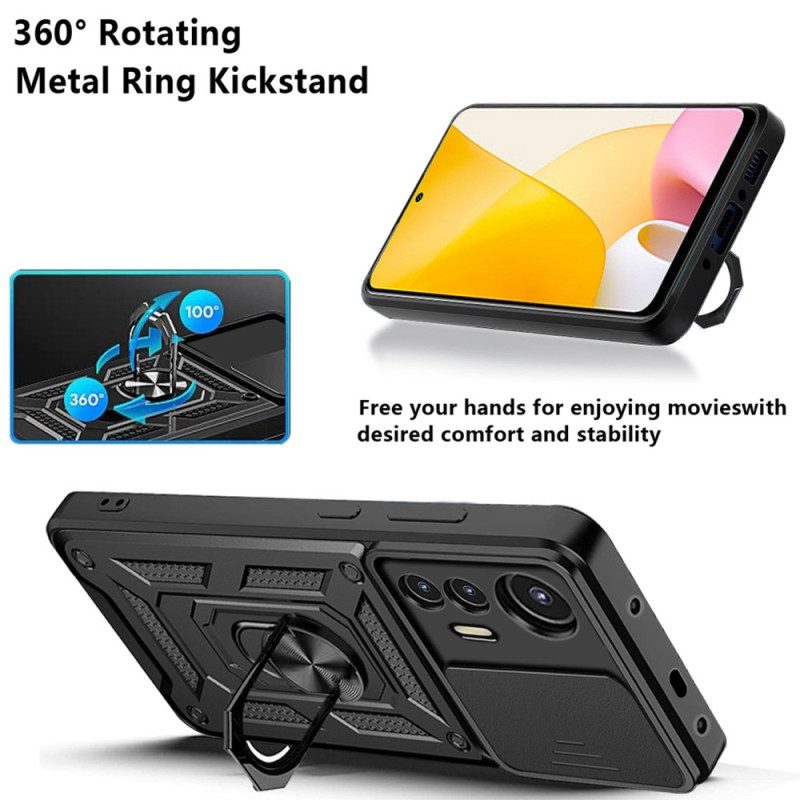 Cover Xiaomi 12 Lite Design Del Supporto Dell'anello