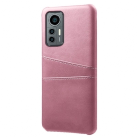 Cover Xiaomi 12 Lite Portacarte Effetto Pelle