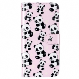 Custodia A Portafoglio Xiaomi 12 Lite Panda Strappy