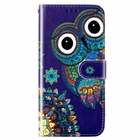 Custodia in pelle Xiaomi 12 Lite Gufo Perizoma