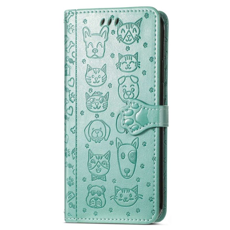 Folio Cover Xiaomi 12 Lite Animali Animati