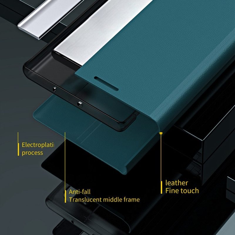Folio Cover Xiaomi 12 Lite Custodia in pelle Nuovo Design