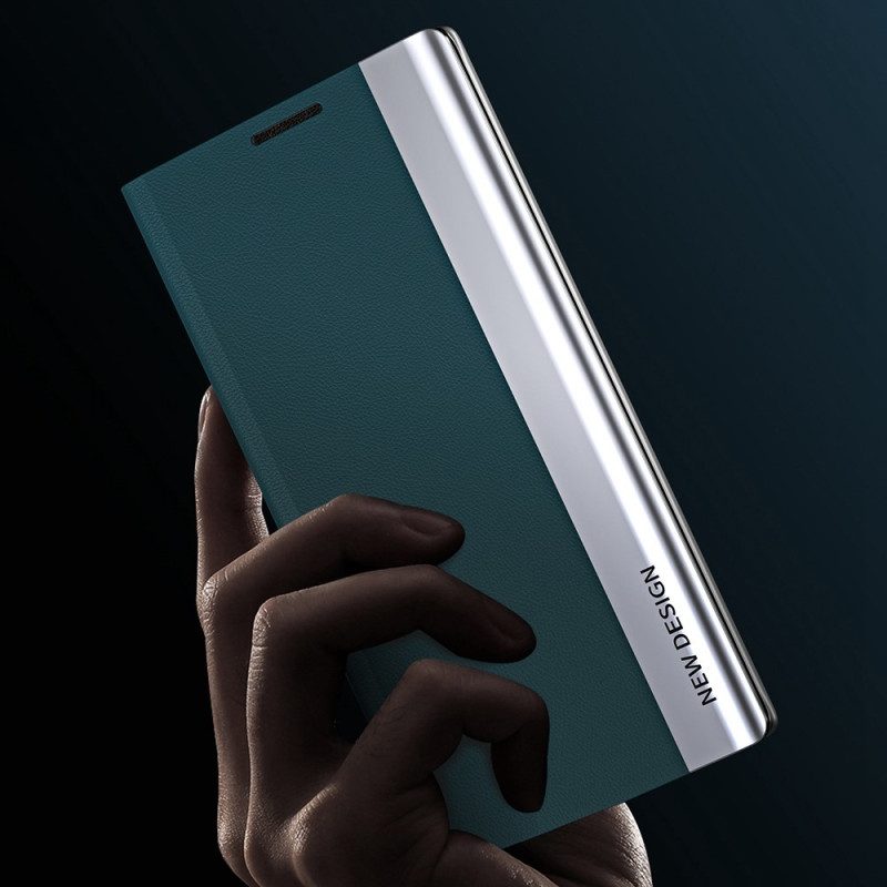 Folio Cover Xiaomi 12 Lite Custodia in pelle Nuovo Design
