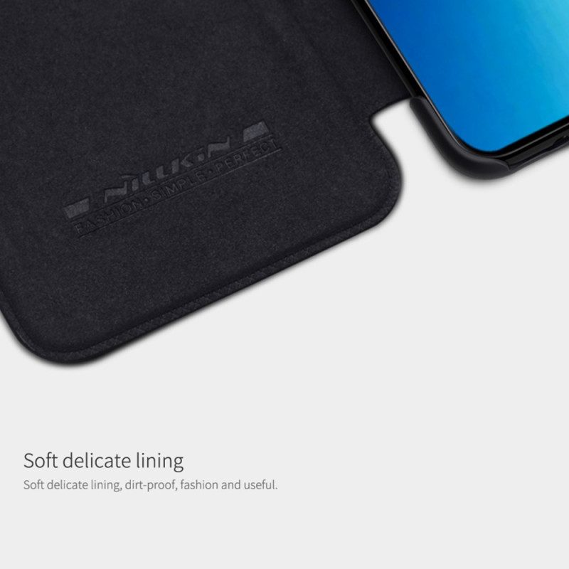 Folio Cover Xiaomi 12 Lite Custodia in pelle Serie Nillkin Qin