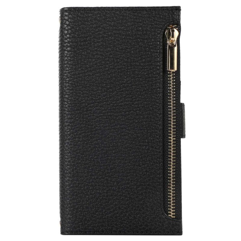 Folio Cover Xiaomi 12 Lite Custodia in pelle Tasca Frontale E Cordino