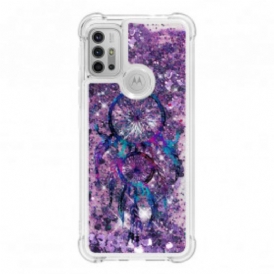 Cover Moto G30 / G10 Acchiappasogni Glitterato