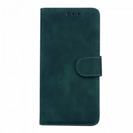 Custodia A Portafoglio Moto G30 / G10 Stile Vintage In Pelle Couture