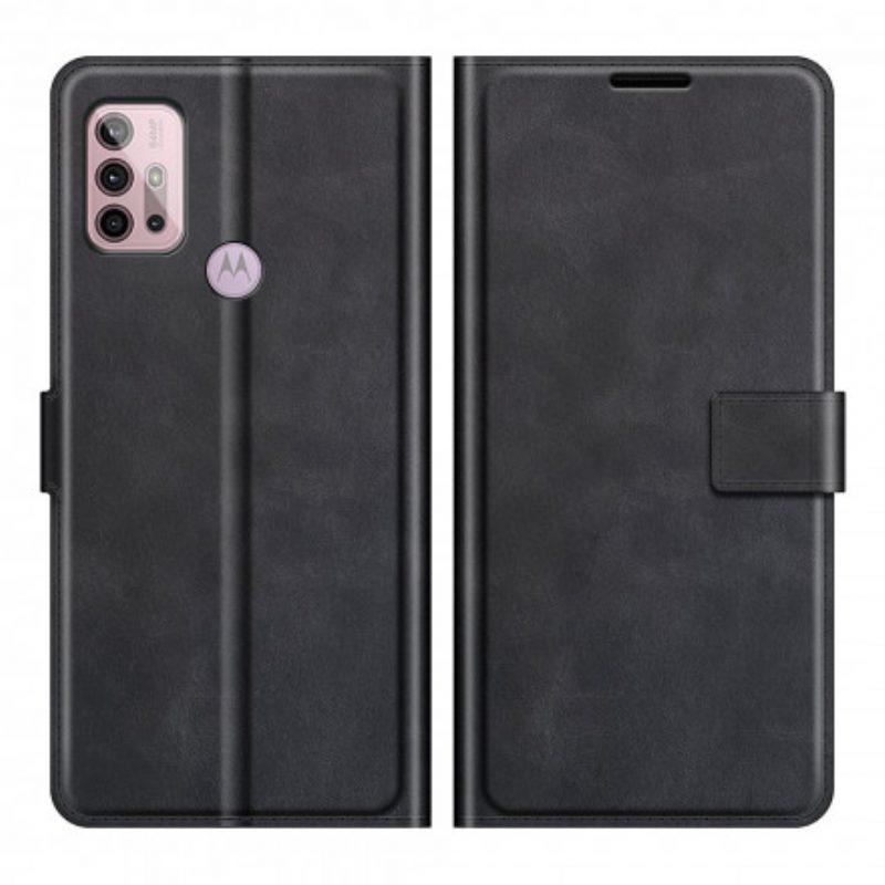 Custodia in pelle Moto G30 / G10 Chiusura Magnetica