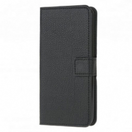 Custodia in pelle Moto G30 / G10 Effetto Pelle Grana Litchi