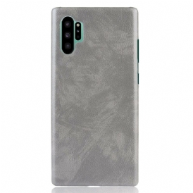 Cover Samsung Galaxy Note 10 Plus Classico Effetto Pelle Litchi
