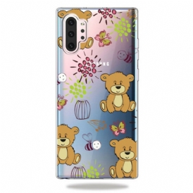 Cover Samsung Galaxy Note 10 Plus Top Con Orsacchiotti