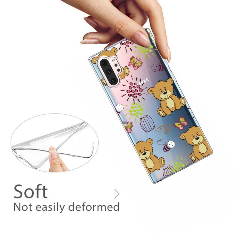 Cover Samsung Galaxy Note 10 Plus Top Con Orsacchiotti
