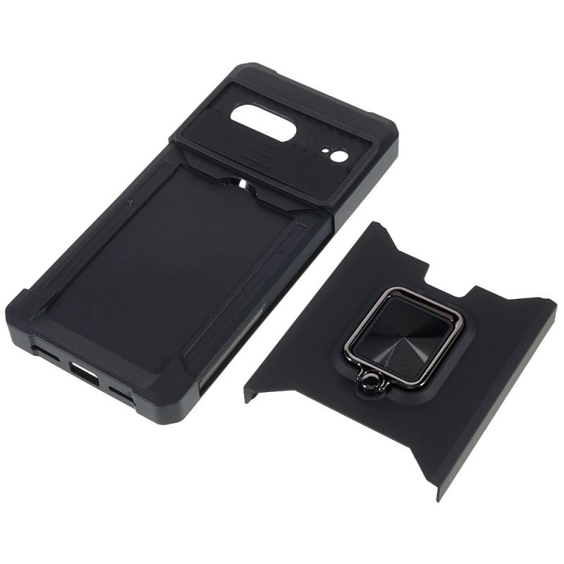 Cover Google Pixel 7 Supporto Per Anello E Portacarte