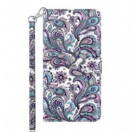 Custodia A Portafoglio Google Pixel 7 Paisley