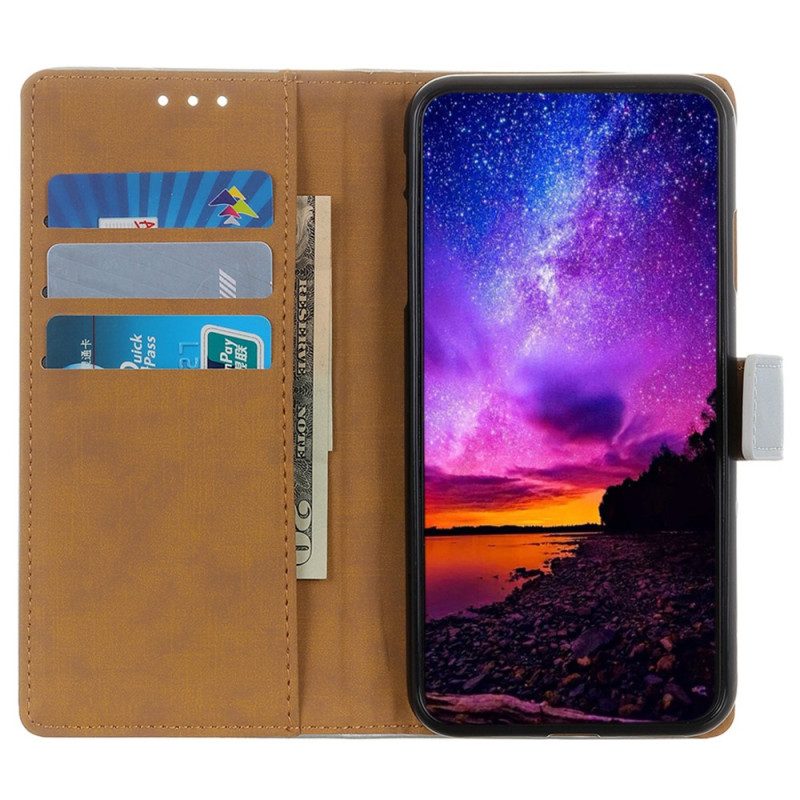 Custodia in pelle Google Pixel 7 Ecopelle Tinta Unita