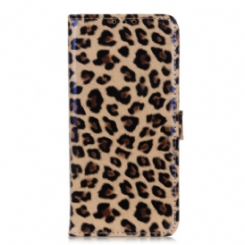 Custodia in pelle Google Pixel 7 Effetto Pelle Di Leopardo