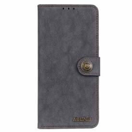 Custodia in pelle Google Pixel 7 Khazneh Crosta Di Cuoio
