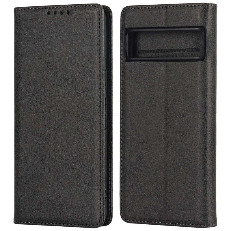 Folio Cover Google Pixel 7 Custodia in pelle Classico D'epoca