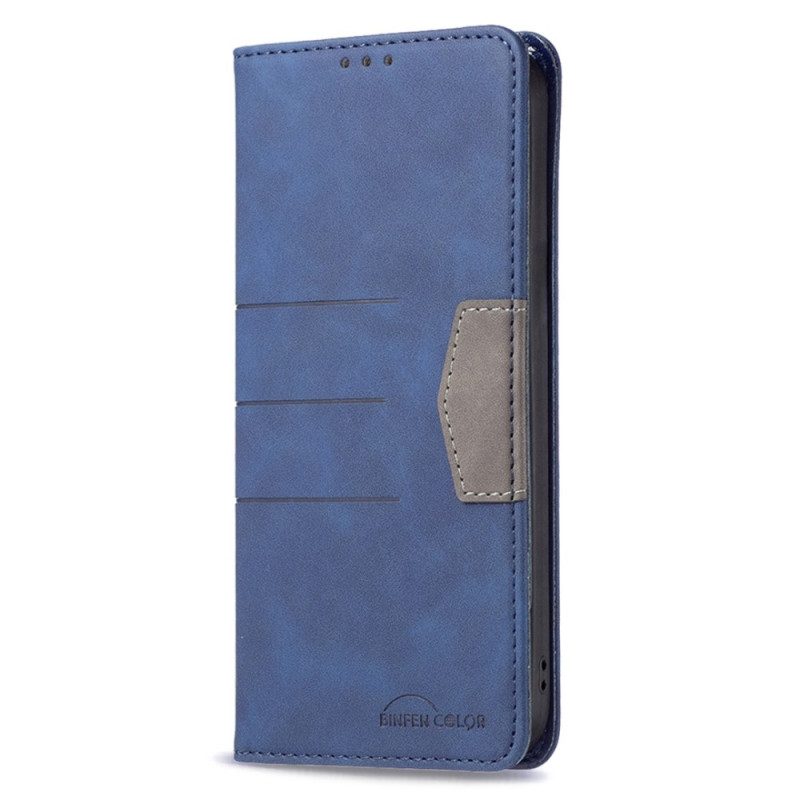 Folio Cover Google Pixel 7 Custodia in pelle Colore Binfen