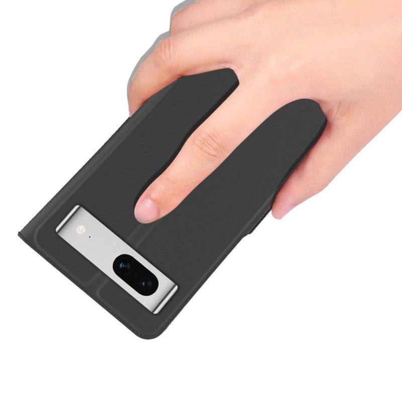 Folio Cover Google Pixel 7 Custodia in pelle Stile In Pelle