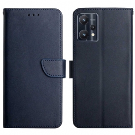Custodia A Portafoglio Realme 9 Vera Pelle Nappa