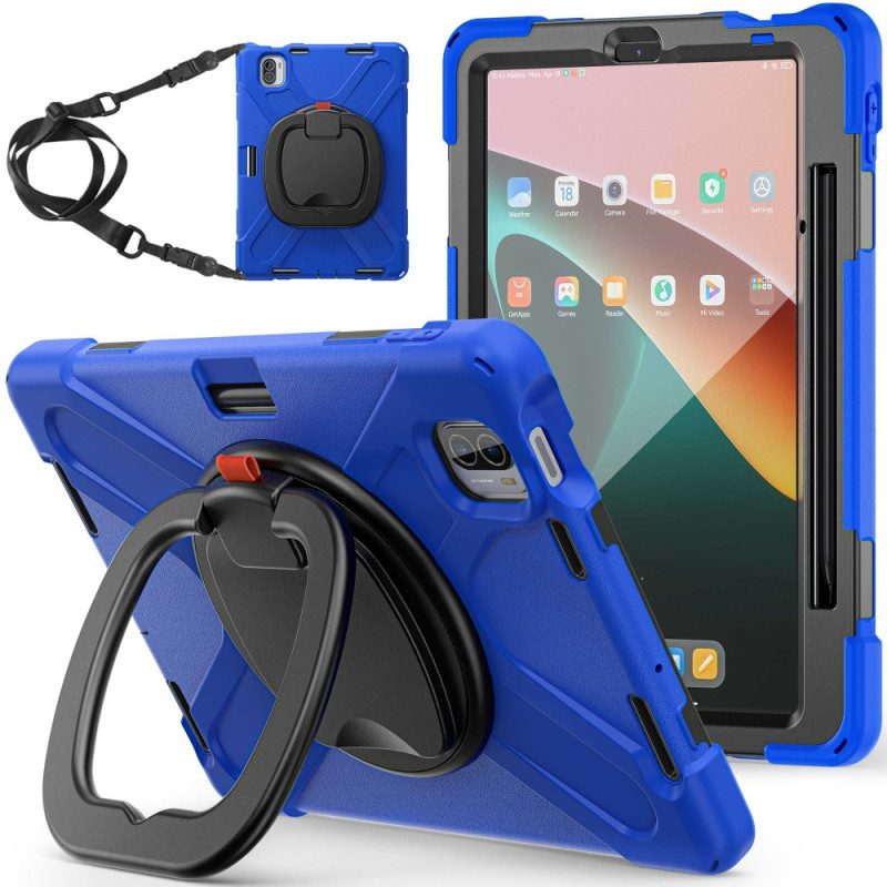 Cover Xiaomi Pad 5 Anello Rotante E Tracolla