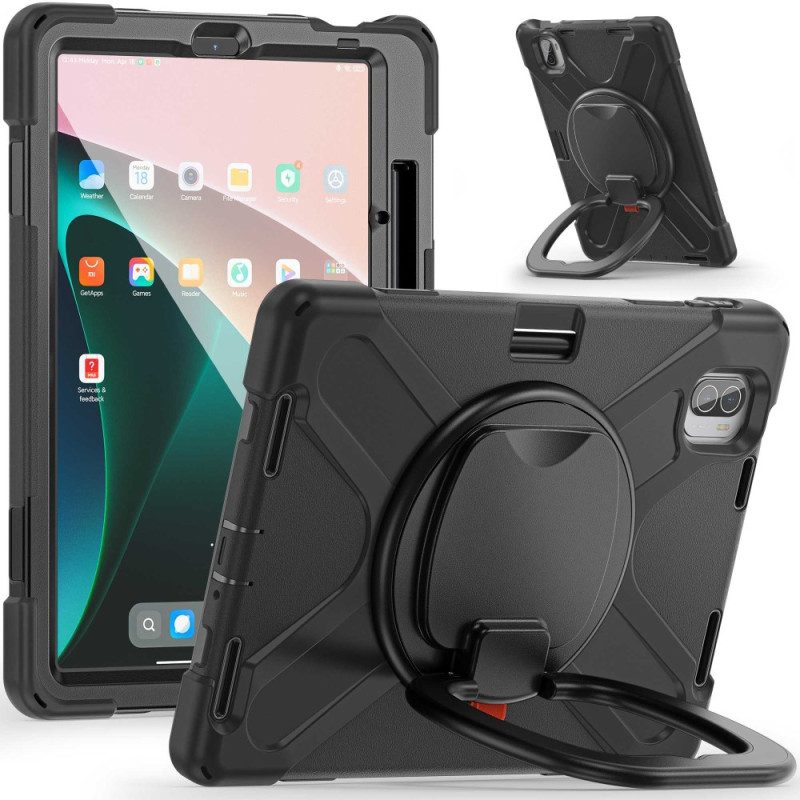 Cover Xiaomi Pad 5 Anello Rotante Ultra Resistente
