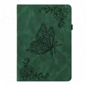 Custodia in pelle Xiaomi Pad 5 Farfalle Stilizzate