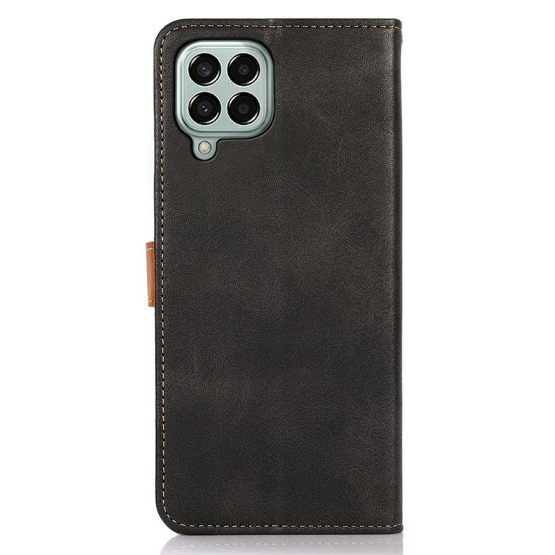 Custodia A Portafoglio Samsung Galaxy M33 5G Cinturino Khazneh