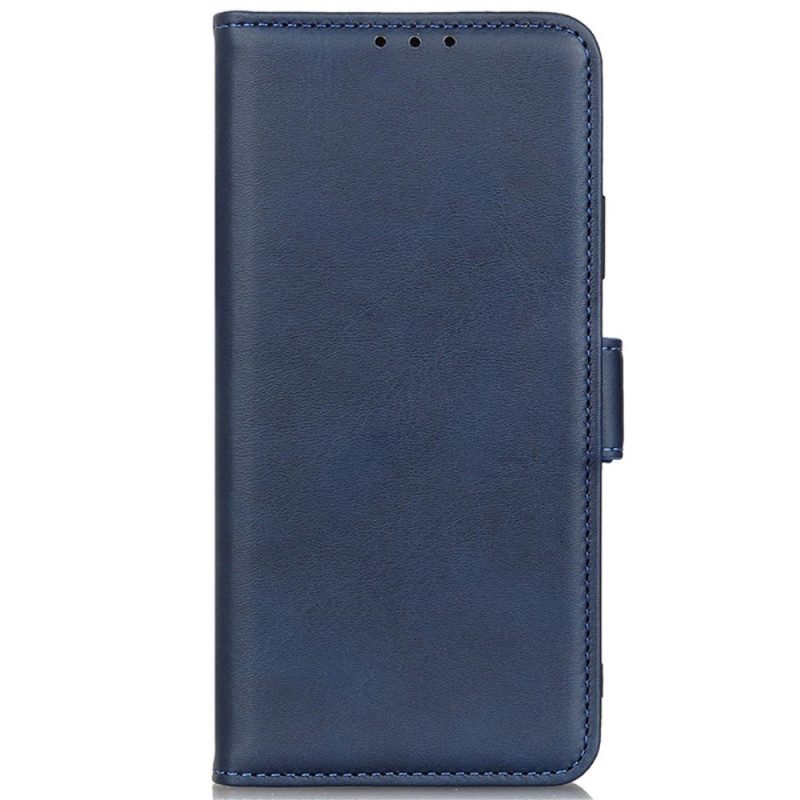 Custodia in pelle Samsung Galaxy M33 5G Doppia Chiusura